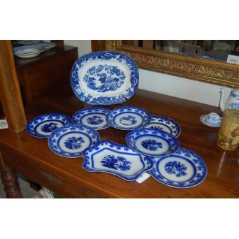 SERIE PIATTI BLU 