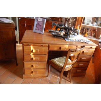 SCRIVANIA IN LEGNO DI TEAK