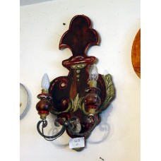 APPLIQUE IN LEGNO LACCATO 